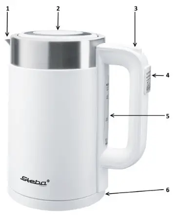 Steba WK11 Bianco Kettle - fig 1