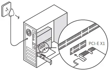 Tenda E30 Wireless PCI Express Adapter - Install the Wireless Adapter 2