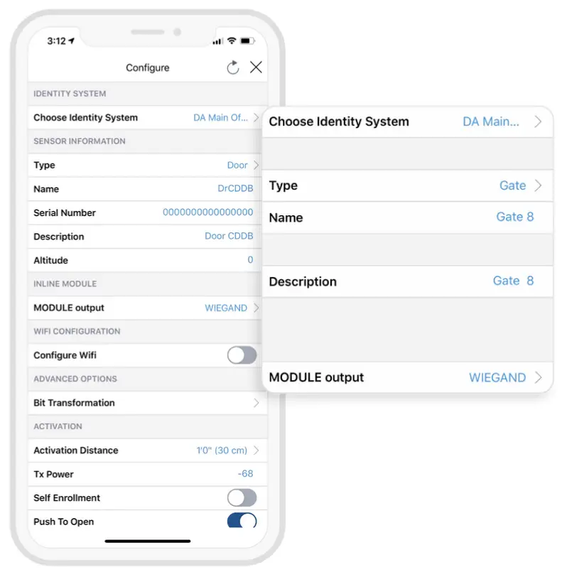 safetrust 8845-100 IoT Sensor Mullion - Identity