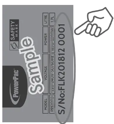 PowerPac PPAF535 Air Fryer Oven 4