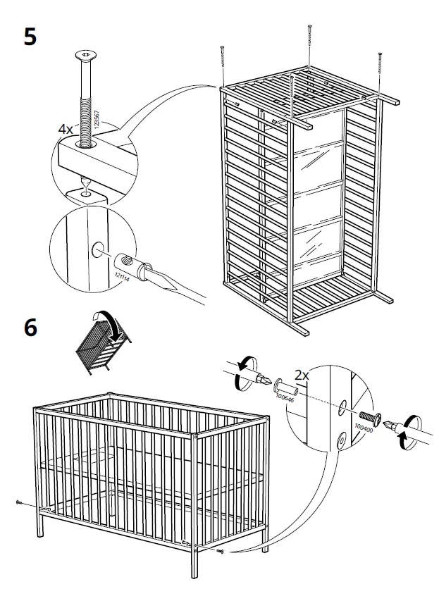 IKEA-SNIGLAR-Crib-Beech-fig-8