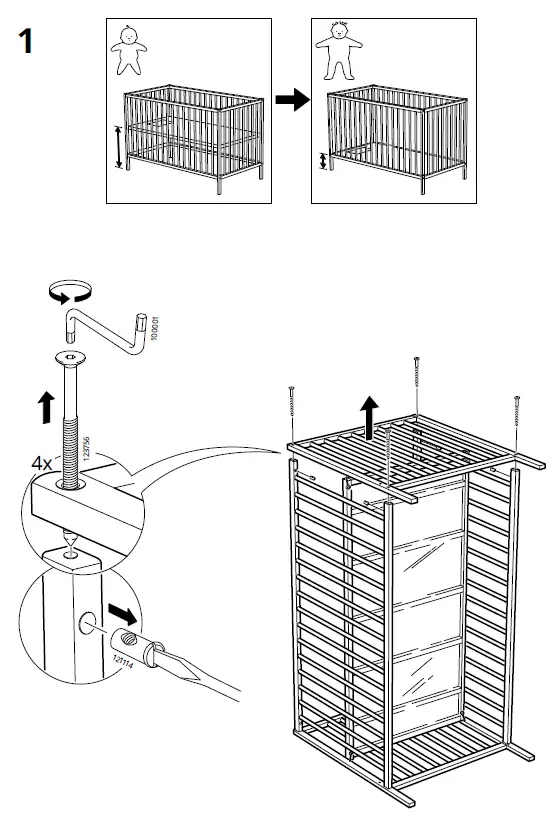 IKEA-SNIGLAR-Crib-Beech-fig-9