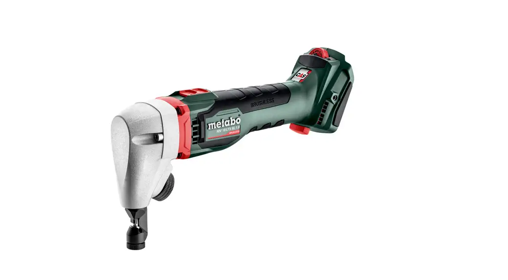 Metabo Niv 18 Ltx Bl 1.6 Cordless Nibbler Instruction Manual Metabo Niv 18 Ltx Bl 1.6 Cordless Nibbler Instruction Manual