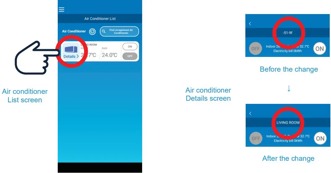 Smart M-Air] settings