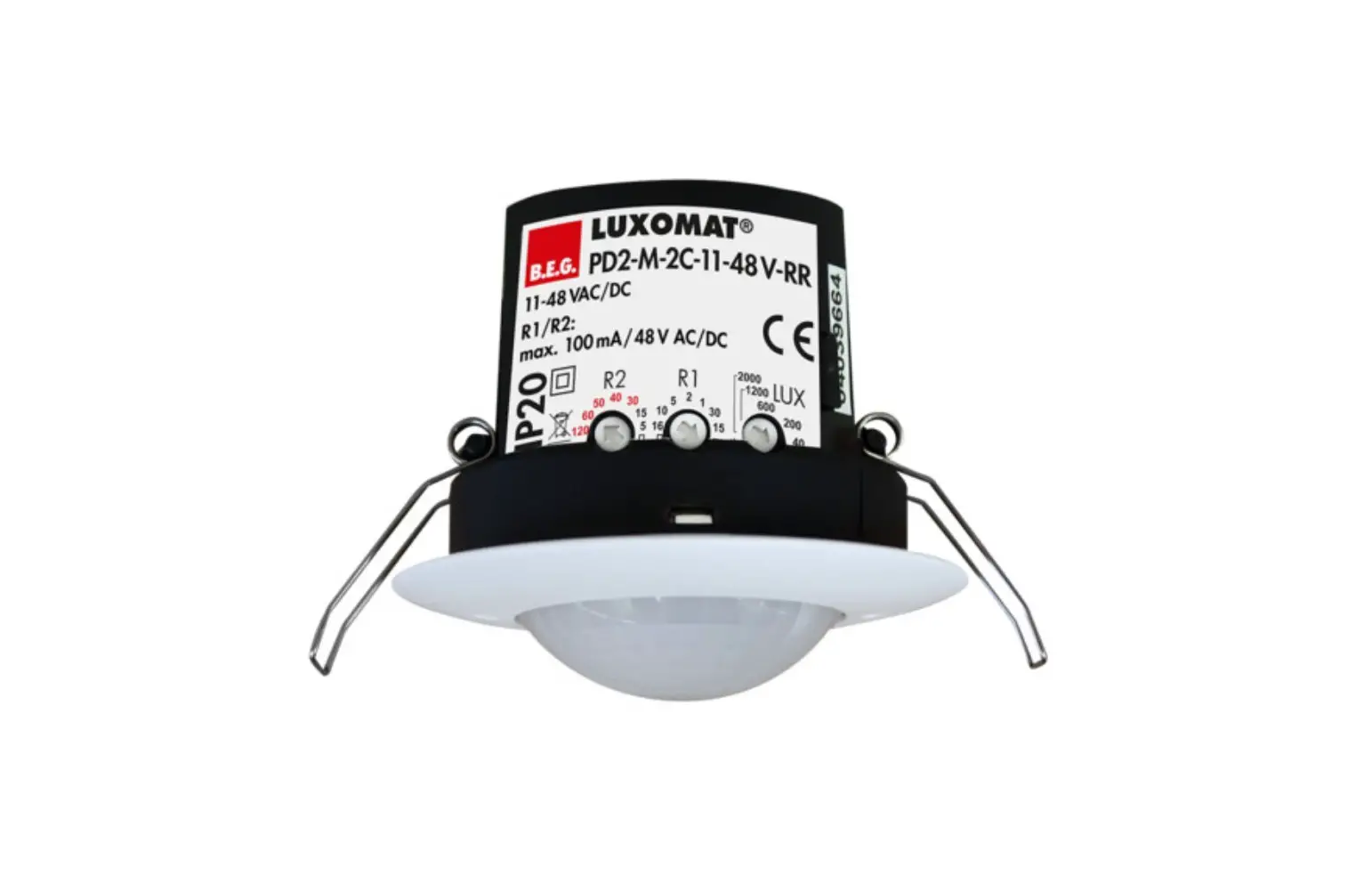 B E G Pd2-m-2c-12-48v-rr Luxomat Presence Detector Instruction Manual