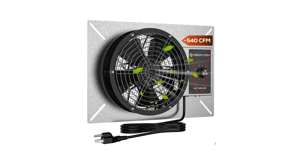 Abestorm Neatyfresh 540 Crawlspace Ventilator Fan User Manual