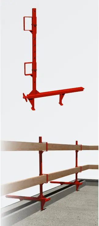 Ellis-Manufacturing-GRS-P12-Parapet-Wall-Temporary-Guardrails-FIG-1