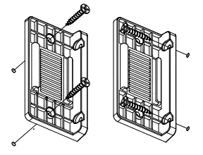 MOES WC YH LS Smart Bead Chain Blinds Motor - Mounting 2