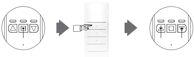 MOES WC YH LS Smart Bead Chain Blinds Motor - Setting 1