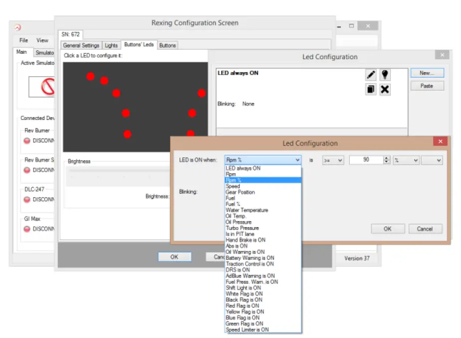 REXING AU Formula Wheel MAYARIS Trak Racer 11