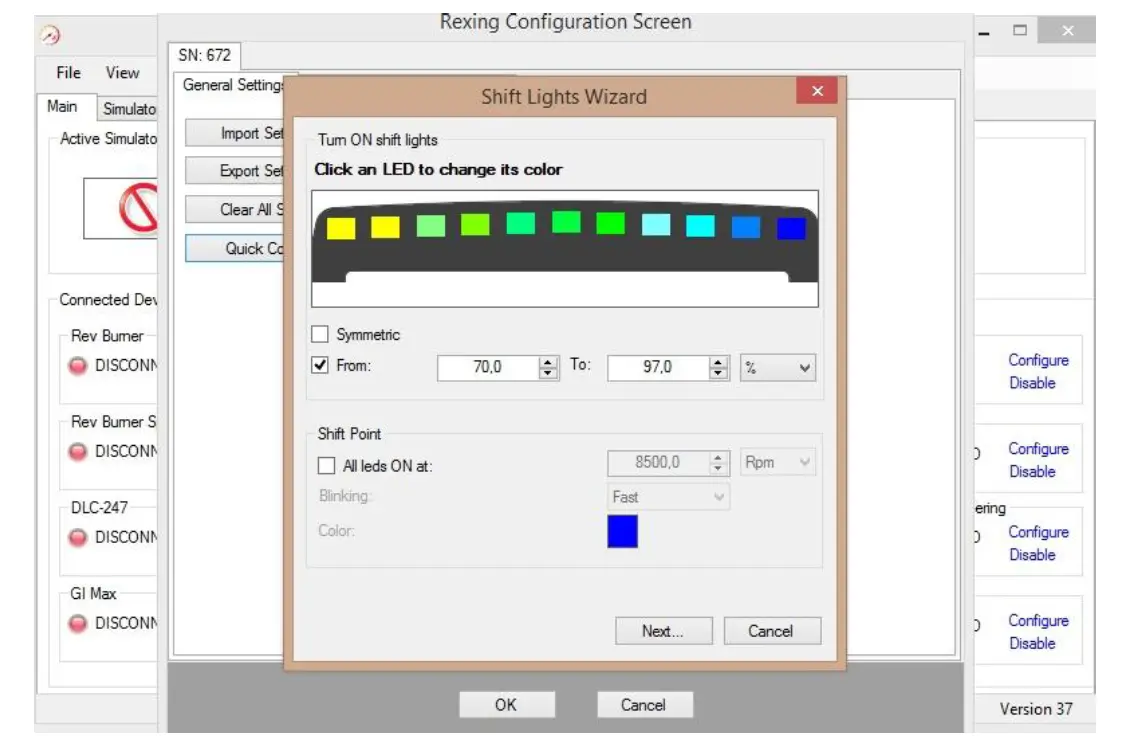 REXING AU Formula Wheel MAYARIS Trak Racer 9