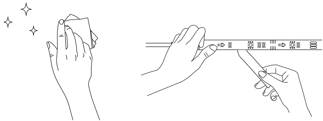 Govee B09B75WHSY 25ft LED Strip Lights - fig