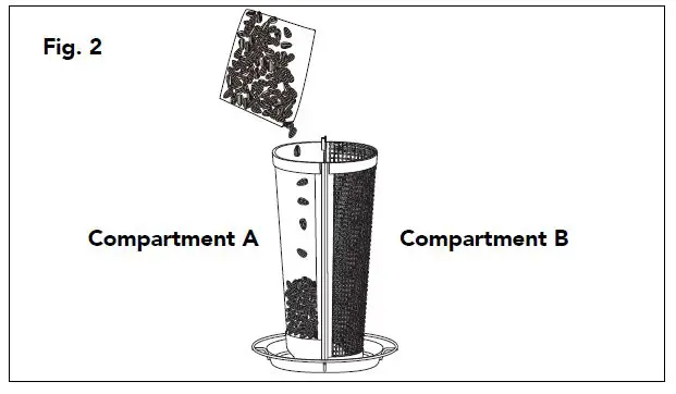 BLISS BBF-131 2-In-1 Bird Feeder Instructions-fidg-3