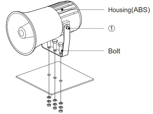 QLIGHT SEN25 General Electric Horn - Parts