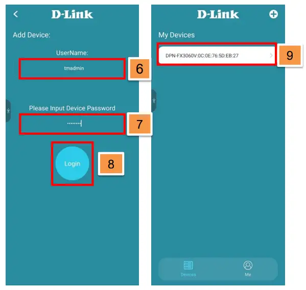 unifi DPN FX3060V Optical Network Router - Mobile App Login 1