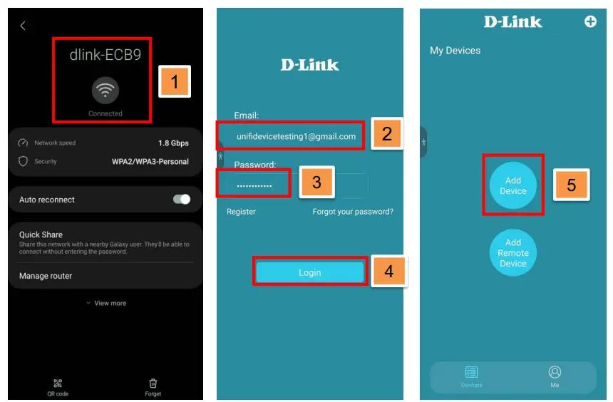 unifi DPN FX3060V Optical Network Router - Mobile App Login