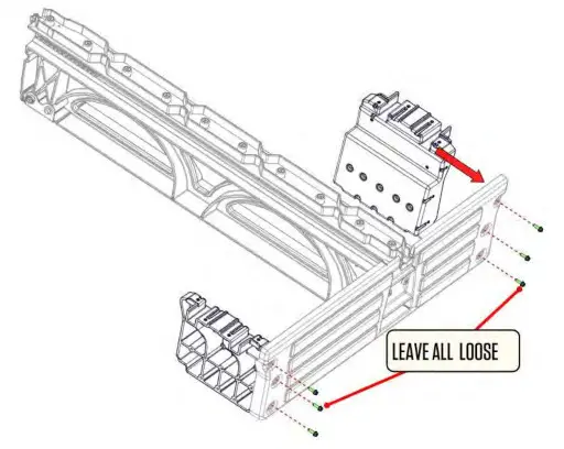 DECKED MH1 Colorado Crew or D Max Crew Bed Storage Drawer System - ASSEMBLY1