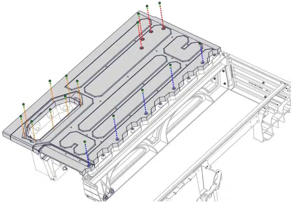 DECKED MH1 Colorado Crew or D Max Crew Bed Storage Drawer System - Fig3