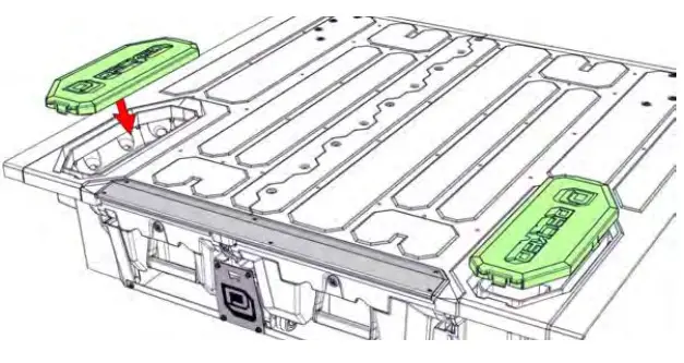 DECKED MH1 Colorado Crew or D Max Crew Bed Storage Drawer System - Fig9