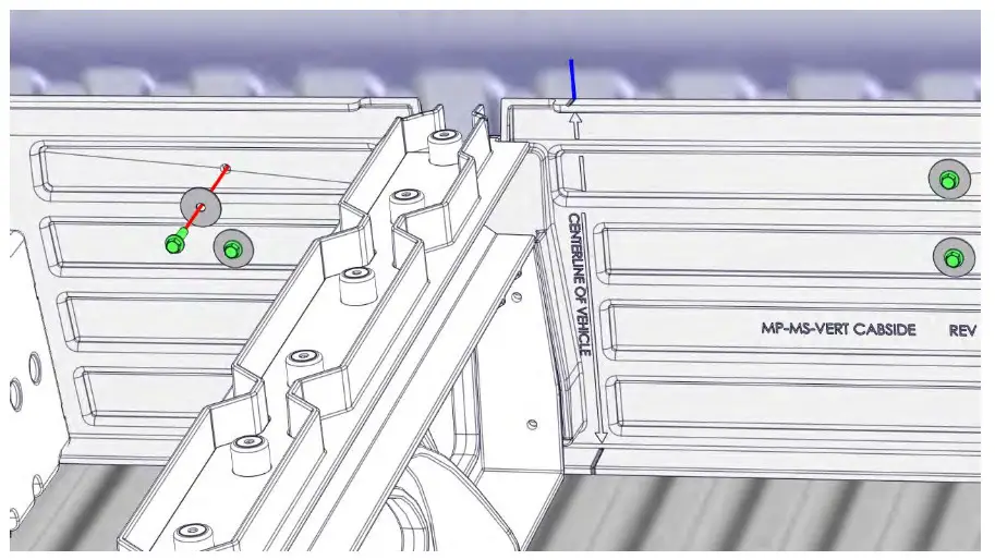 DECKED MH1 Colorado Crew or D Max Crew Bed Storage Drawer System - bed length4