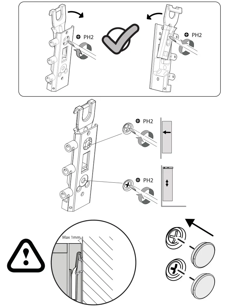 SENSEA NEOLINE 35 Bathroom Cabinet - Montage 2
