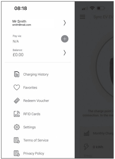 BG SYNCEV EVS7GGR-02 EV Charger Socketed 7.4kw Wall Charger - authorised charging