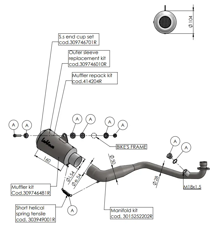 LeoVince 15252 Stainless Steel Exhaust - photo 4