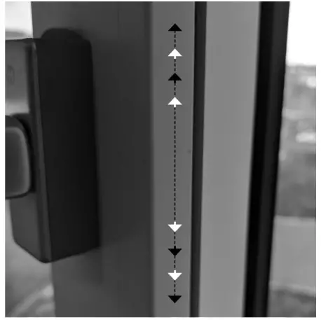 Inopposite positions