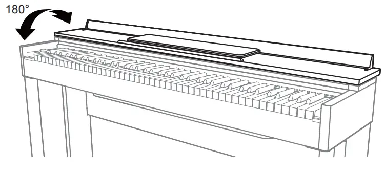 DONNER DDP 200 88 Keys Digital Piano - Key Cover