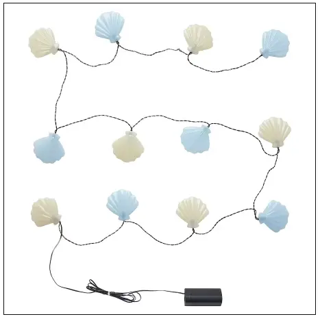 IKEA SOLVINDEN LED Lighting Chain with 12 Lights