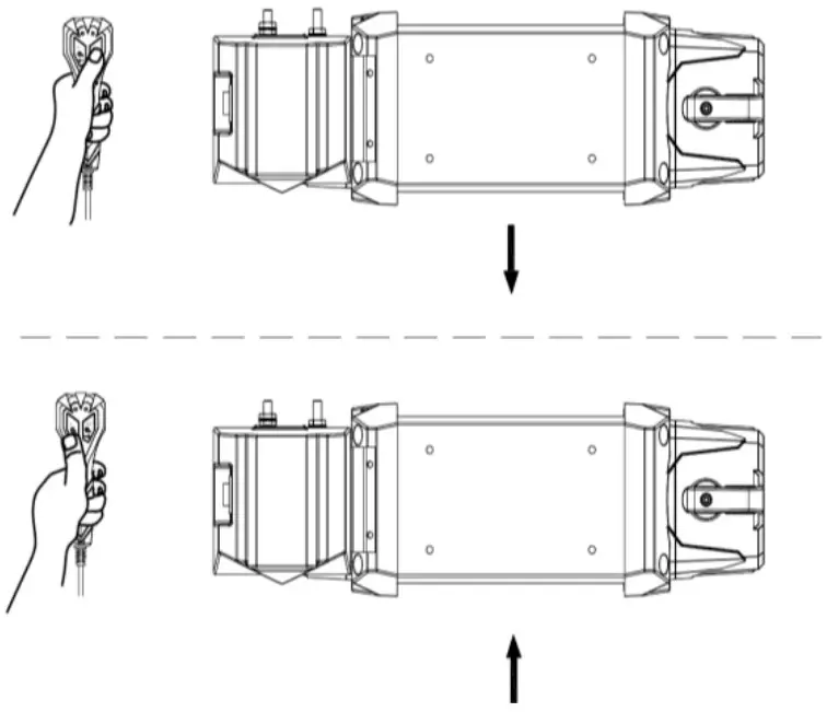 Uriah Products 12000lb Lbs 12V DC Electric Winch - socket 2