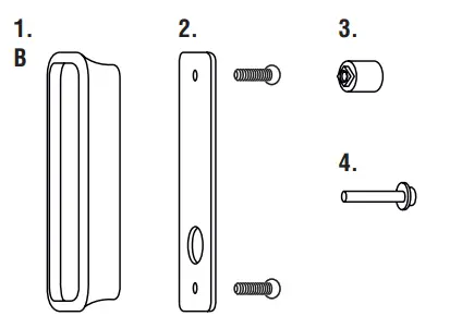 CODELOCKS KL15 Mechanical Combination Lock - Fig