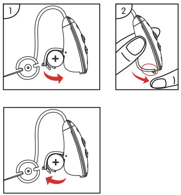 NuvoMed HBE-4 Digital Behind The Ear Hearing Aid - assembly 4