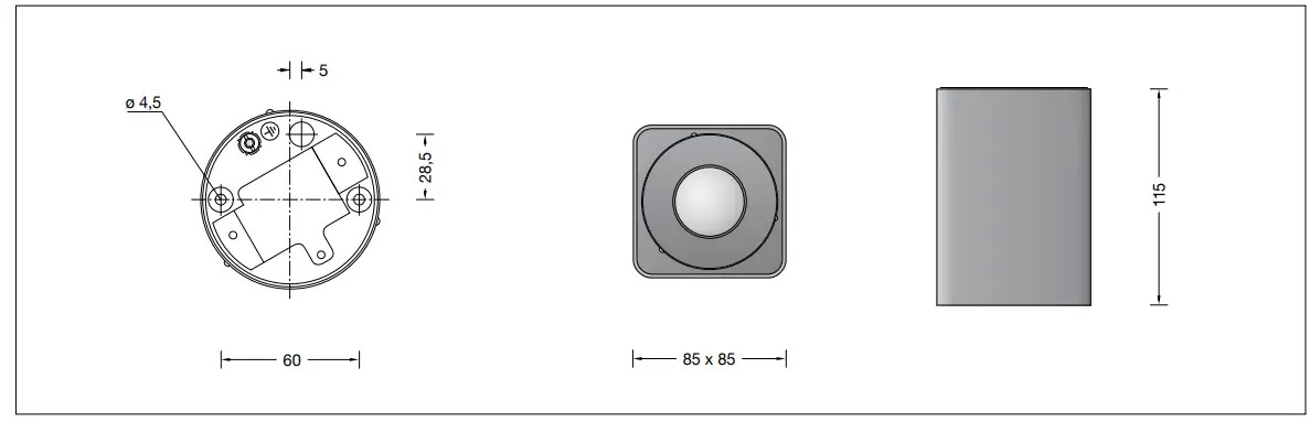 BEGA 50184.6 Indoor Ceiling Luminaire