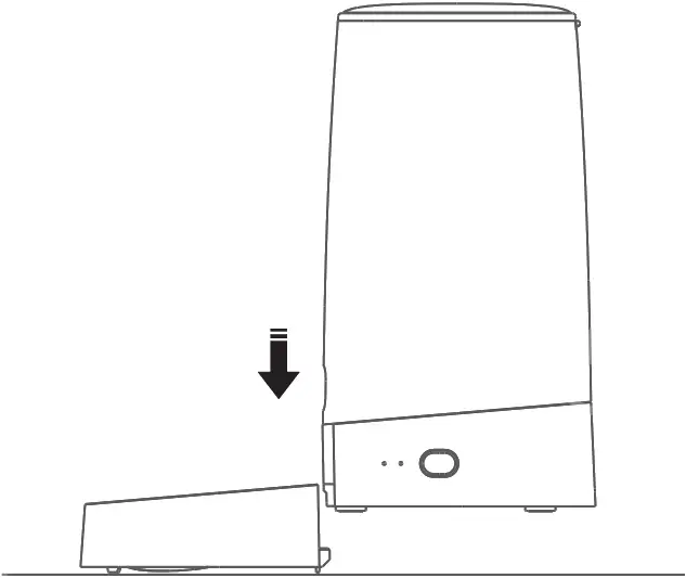 Eugad 4L Automatic Cat Food Dispenser - Assembly 6
