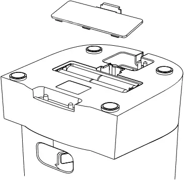 Eugad 4L Automatic Cat Food Dispenser - Cleaning 1