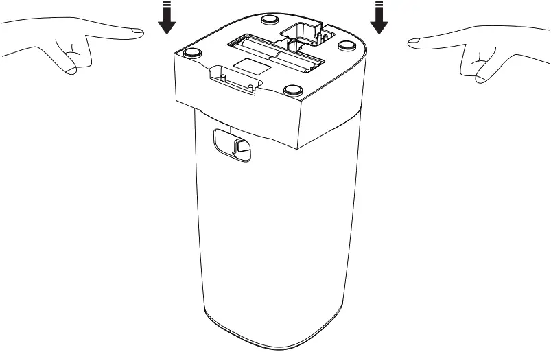 Eugad 4L Automatic Cat Food Dispenser - Cleaning 7