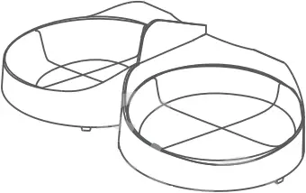 Eugad 4L Automatic Cat Food Dispenser - Package contents 2