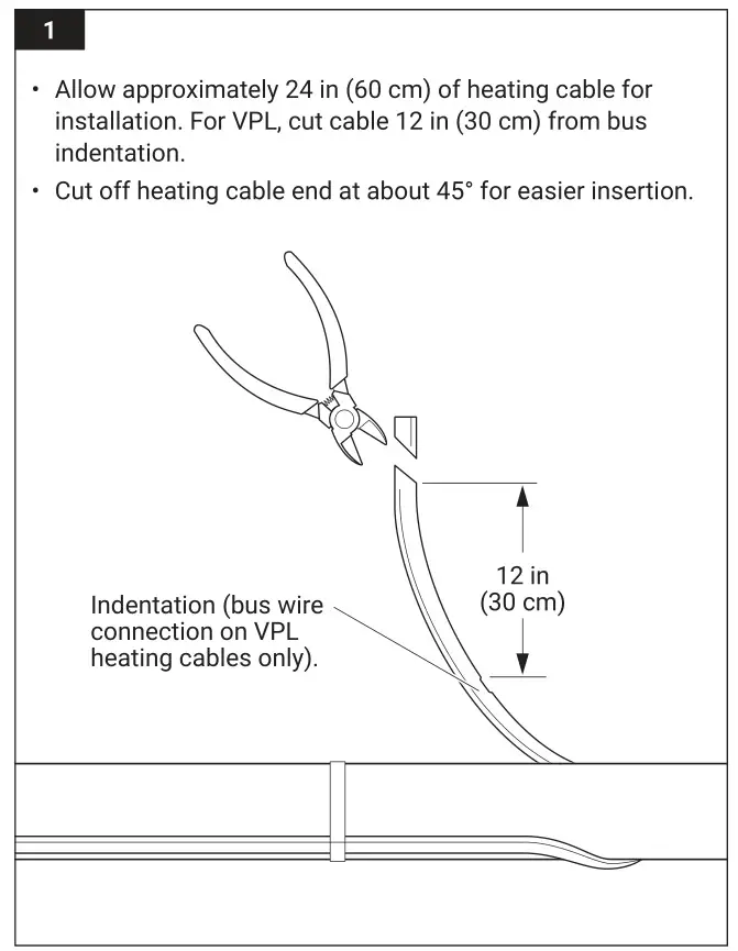 nVent RAYCHEM JBS-100-STB Single Entry Power Connection - Figure 1