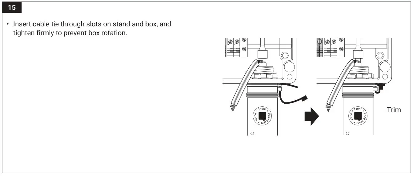 nVent RAYCHEM JBS-100-STB Single Entry Power Connection - Figure 15