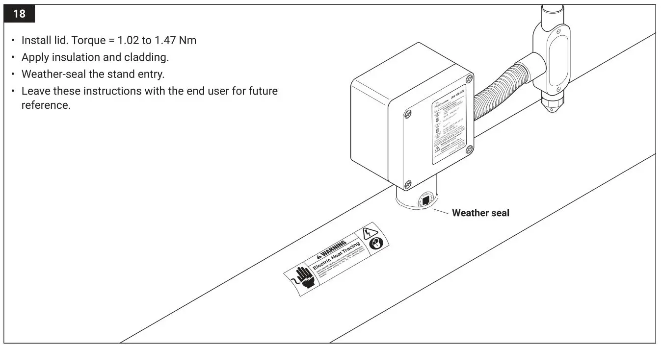 nVent RAYCHEM JBS-100-STB Single Entry Power Connection - Figure 18
