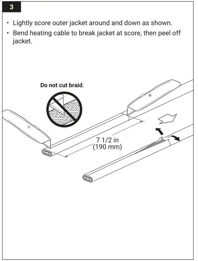 nVent RAYCHEM JBS-100-STB Single Entry Power Connection - Figure 3