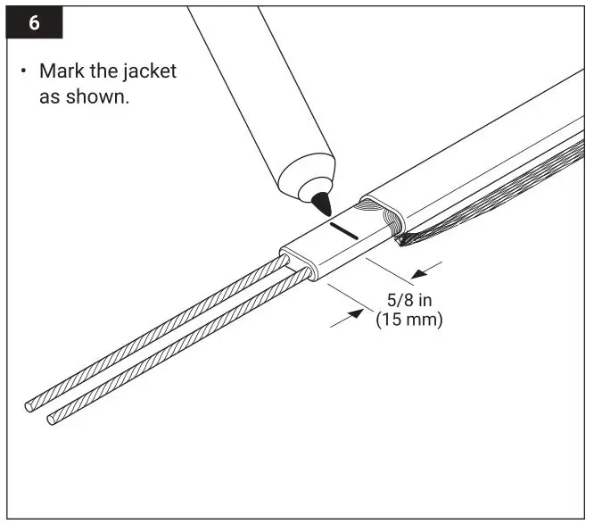 nVent RAYCHEM JBS-100-STB Single Entry Power Connection - Figure 6