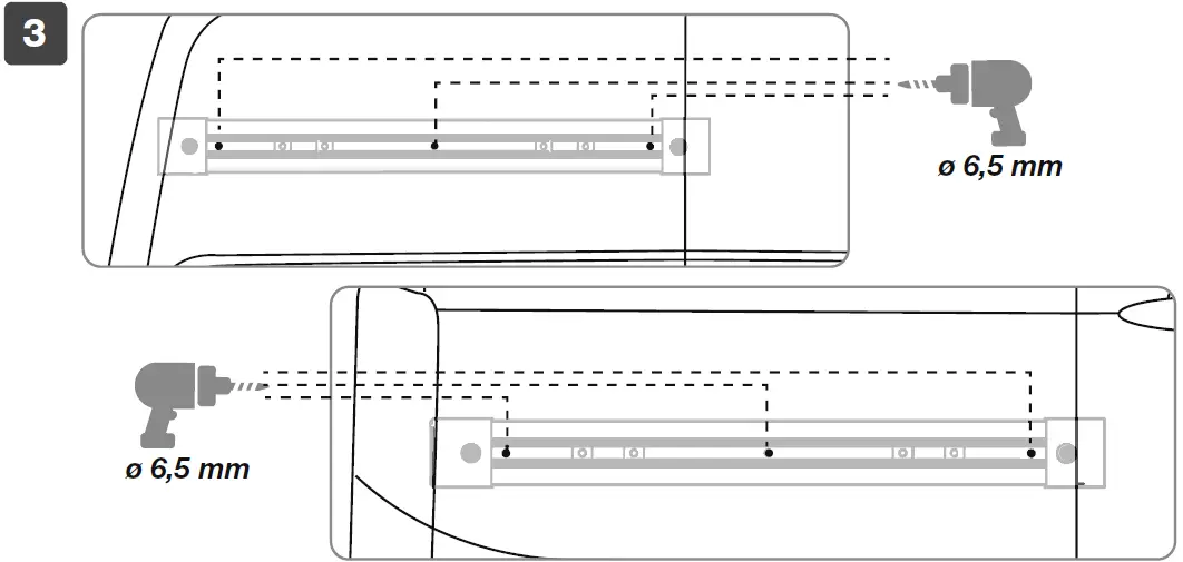FIAMMA 08772-03A Bars Deluxe External Ladders Kit 10