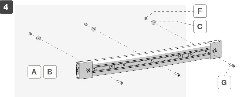 FIAMMA 08772-03A Bars Deluxe External Ladders Kit 11