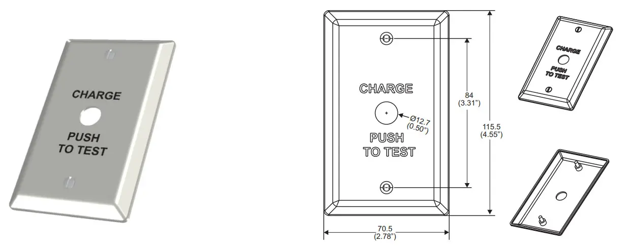 FULHAM FHSCP-UNV-10P-S-SD Programmable Emergency LED Driver - Mechanical 3