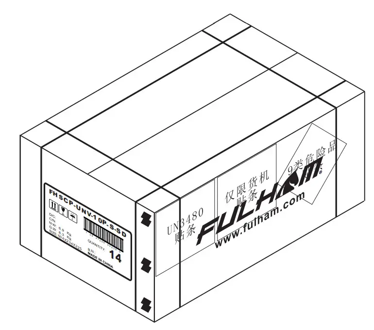 FULHAM FHSCP-UNV-10P-S-SD Programmable Emergency LED Driver - Mechanical 8
