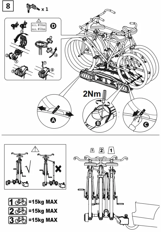 DOLPHIN-02125-Tow-Bar-Bicycle-Carrie-FIG-7