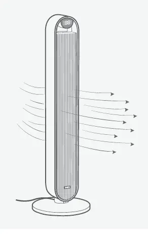 DREO DR-HTF004 Tower Fan-fig-6