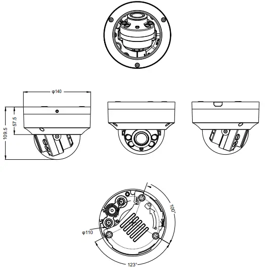 Sunell3-SN-IPV8040EDAR-Z-Dome-IP-Camera-Pro-Series-FIG-2
